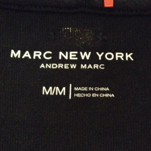 NWOT Marc New York Andrew Marc, "M" Long BodyCon dress; A-Line, Pockets, sexy - Picture 4 of 5